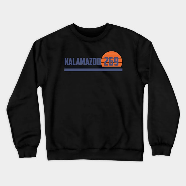 269 Kalamazoo Michigan Area Code Crewneck Sweatshirt by Eureka Shirts